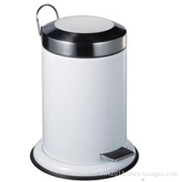 Stainless Steel Pedel Garbage Bin (WSH-D05)
